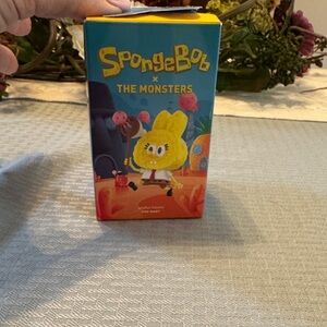 Pop Mart SpongeBob The Monsters Toy still in plastic, but identity revealed.